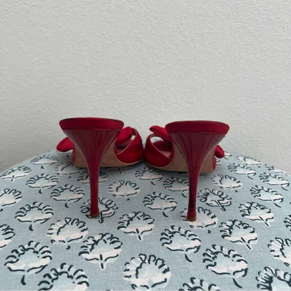 Red Bow Agent Provocateur Heels Perfect for the Holidays - Picture 9 of 14